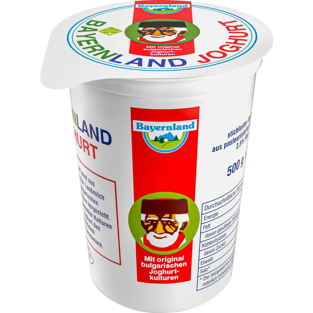 Produktabbildung Bayernland Bulgara Joghurt, 3,5%