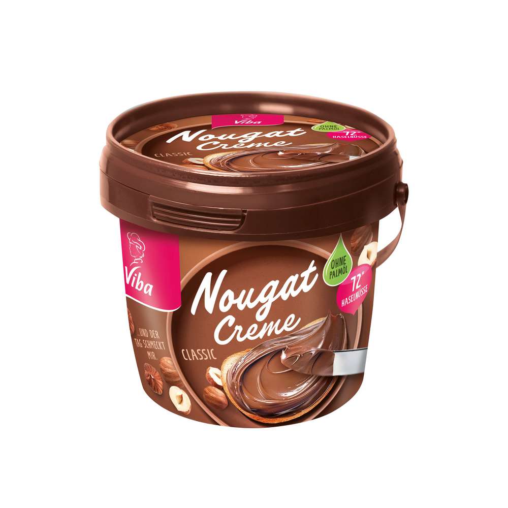 Produktabbildung Viba Nougatcreme Classic, palmölfrei 