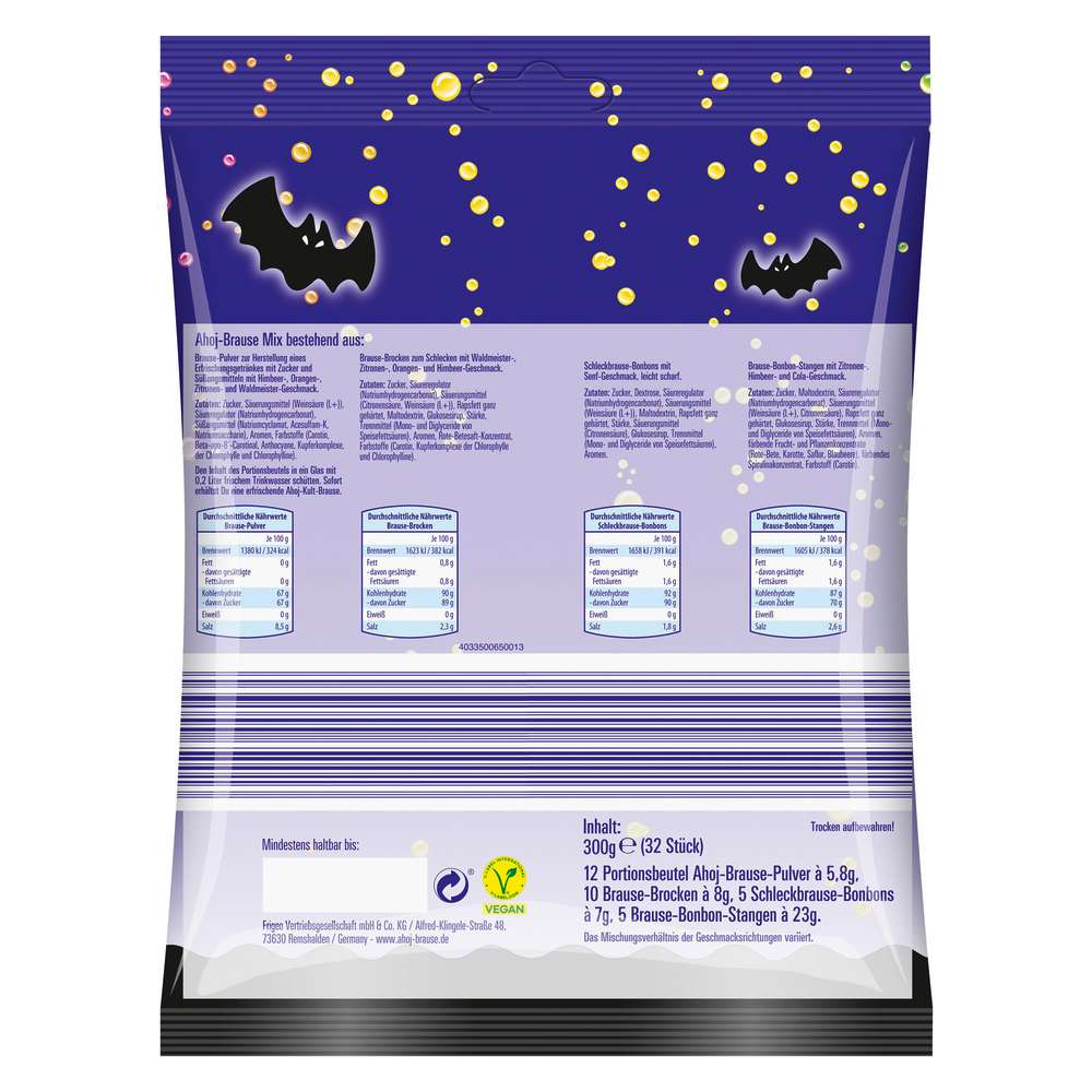 Produktabbildung Ahoj-Brause Brause-Mix, Halloween