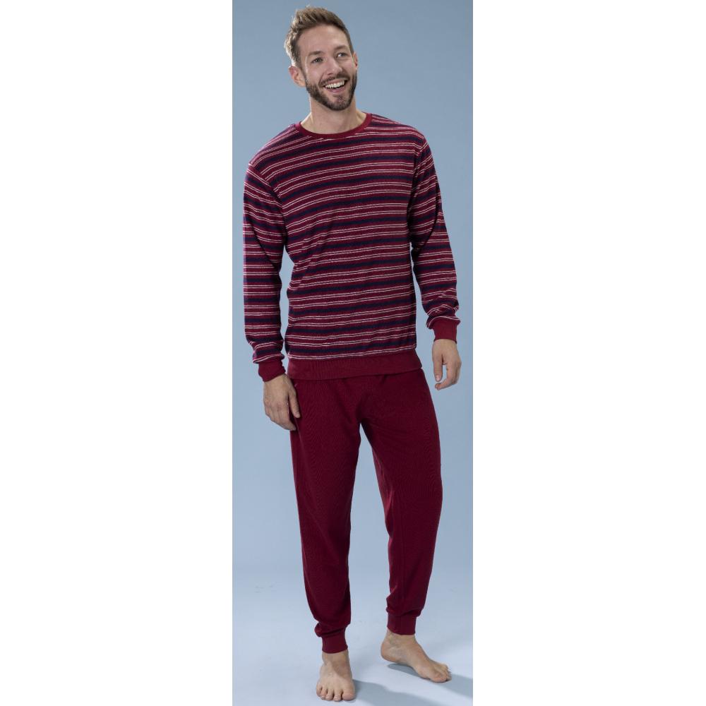 Produktabbildung keine Marke Damen- oder HerrenFrottee-Schlafanzug, je Artikel