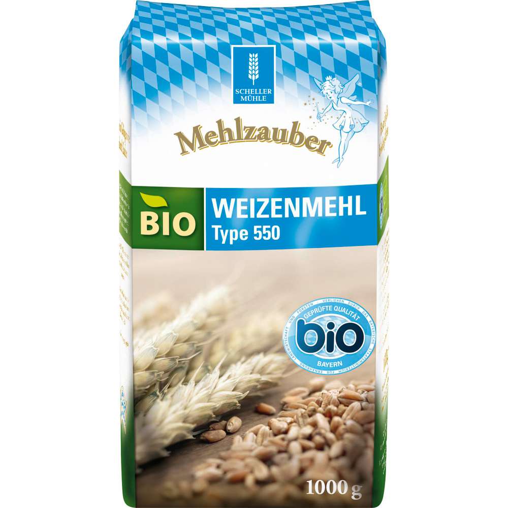 Produktabbildung Mehlzauber Bio Weizenmehl Type 550