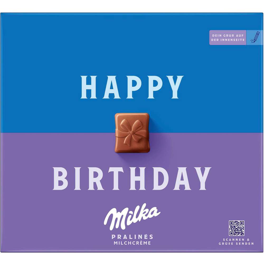 Produktabbildung Milka Pralinen Herzlichen Glückwunsch