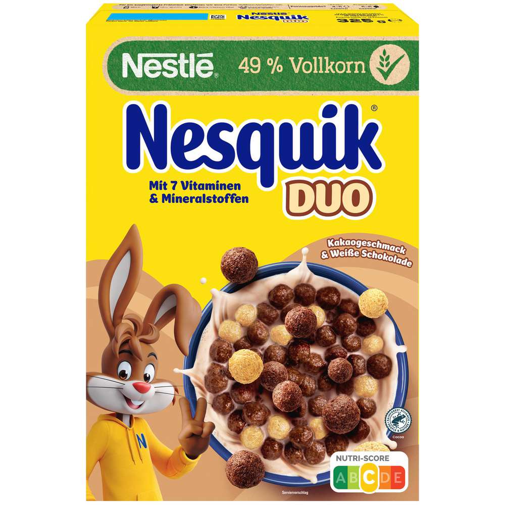 Produktabbildung Nestlé Nesquik Duo Cornflakes