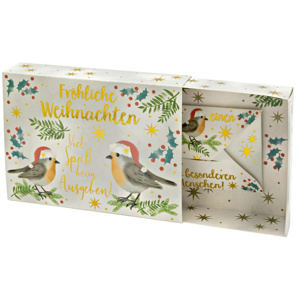 Produktabbildung Eigenart Weihnachts-Geldbriefboxen, verschiedene Motive