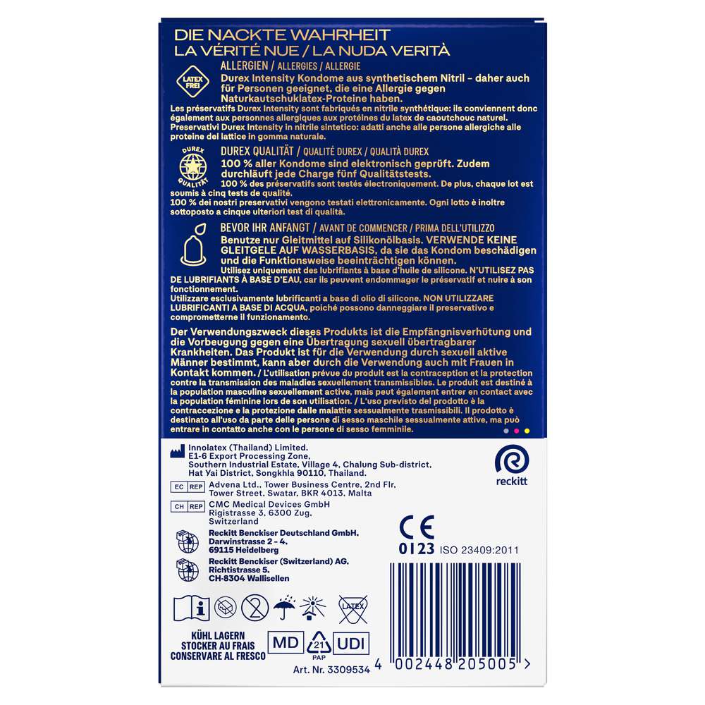 Produktabbildung Durex Kondome Intensity Extra Groß