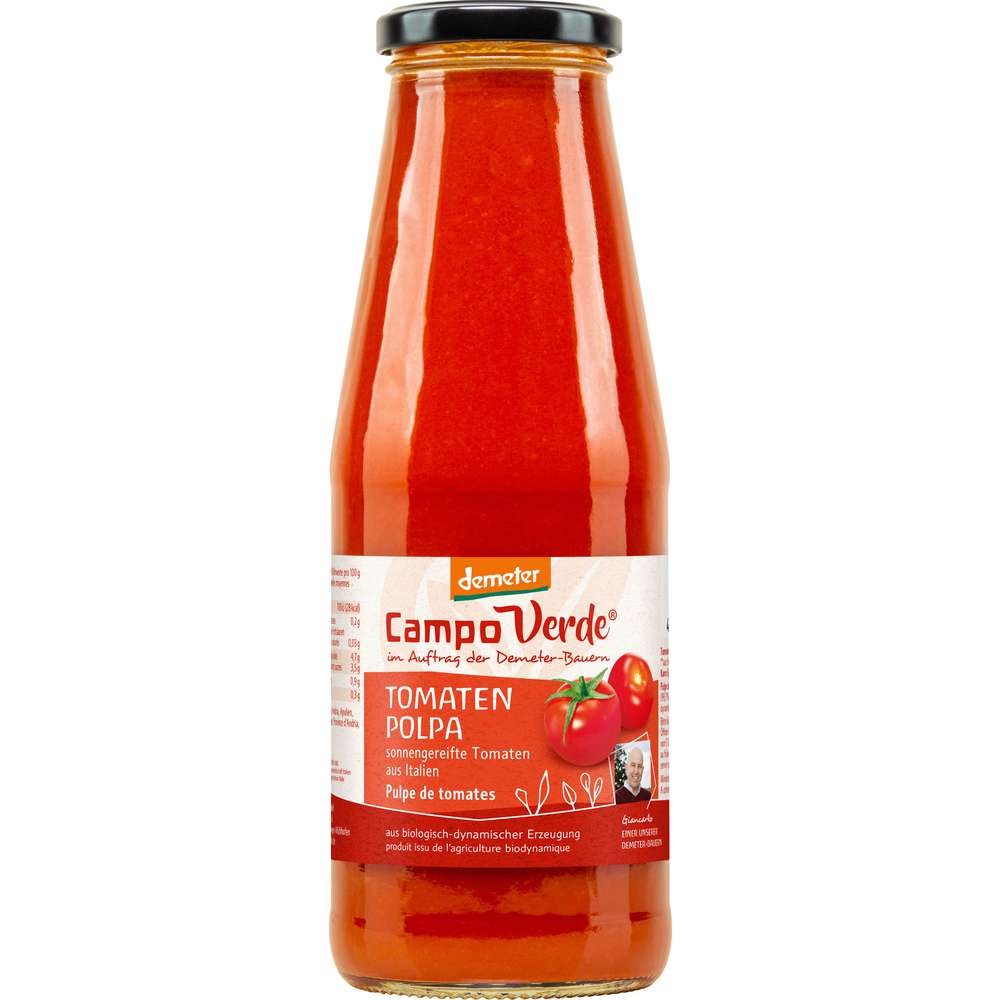 Produktabbildung Campo Verde Demeter Tomaten Polpa