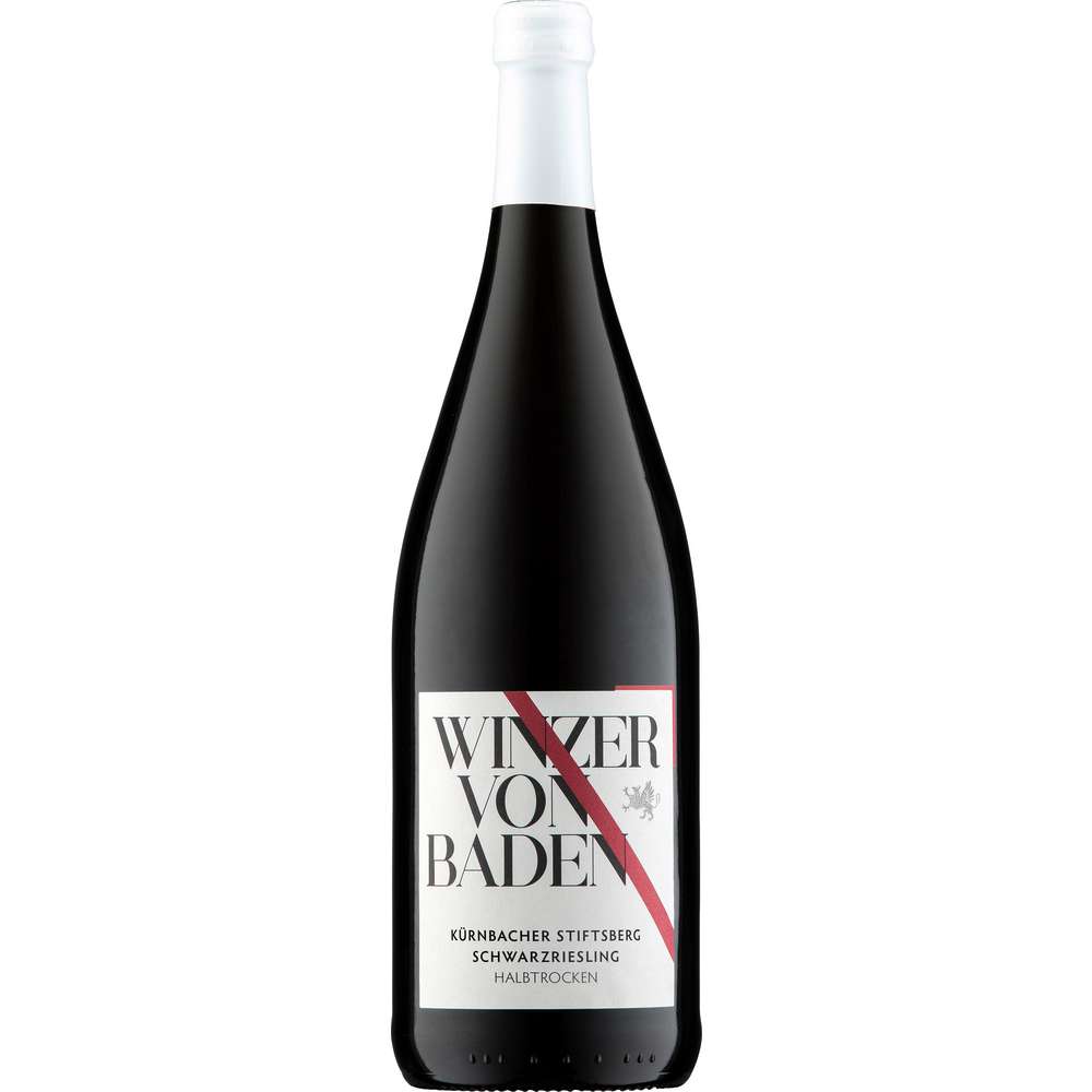 Produktabbildung Winzerkeller Kürnbacher Stiftsberg Schwarzriesling halbtrocken Baden DQW, Rotwein