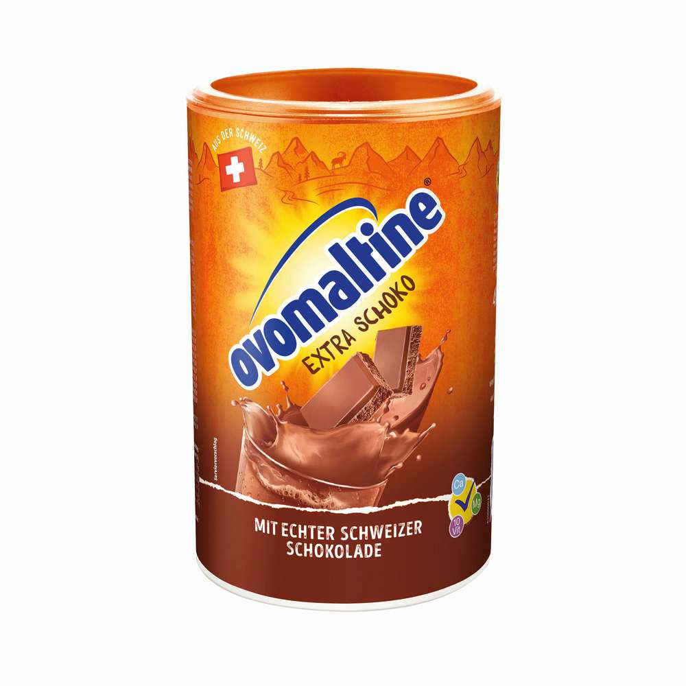 Produktabbildung Ovomaltine Getränkepulver Extra Schoko