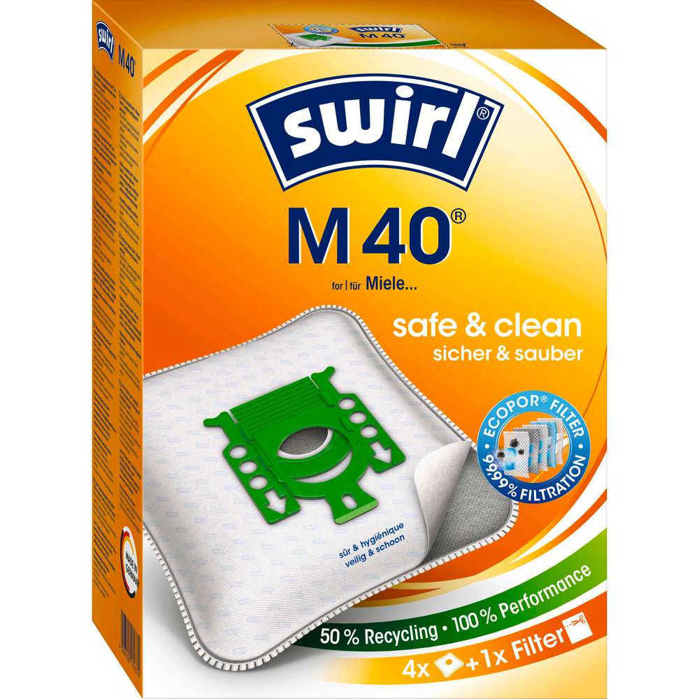 Produktabbildung Swirl Staubsauger Beutel M40