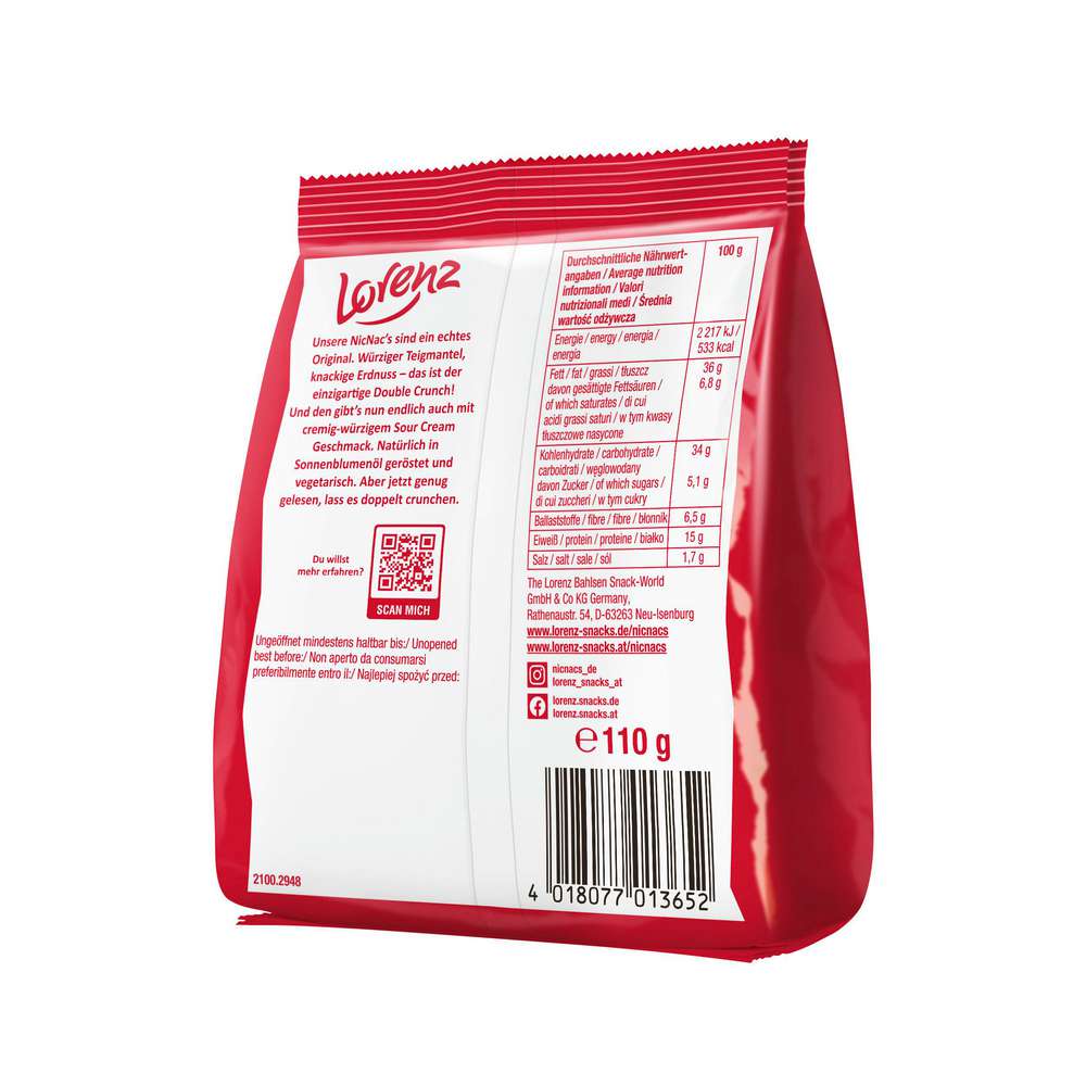 Produktabbildung Lorenz Nic Nac's Sour Cream