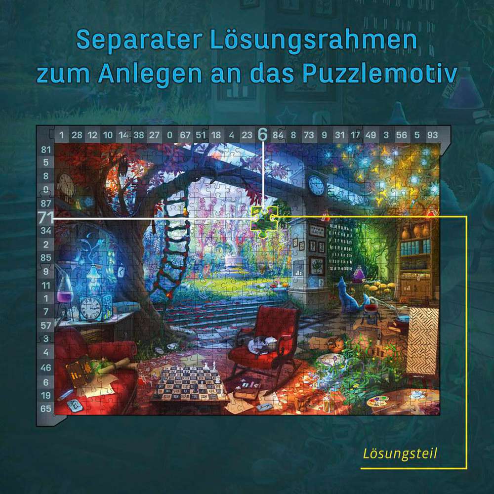Produktabbildung Kosmos EXIT -  Puzzle Das verborgene Atelier