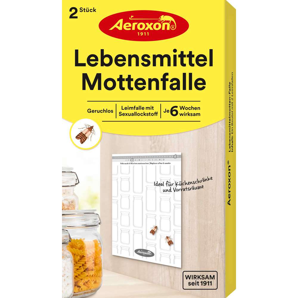 Produktabbildung Aeroxon Lebensmittel-Motten-Fallen