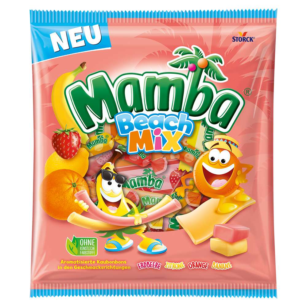 Produktabbildung Mamba Kaubonbons Beach Mix