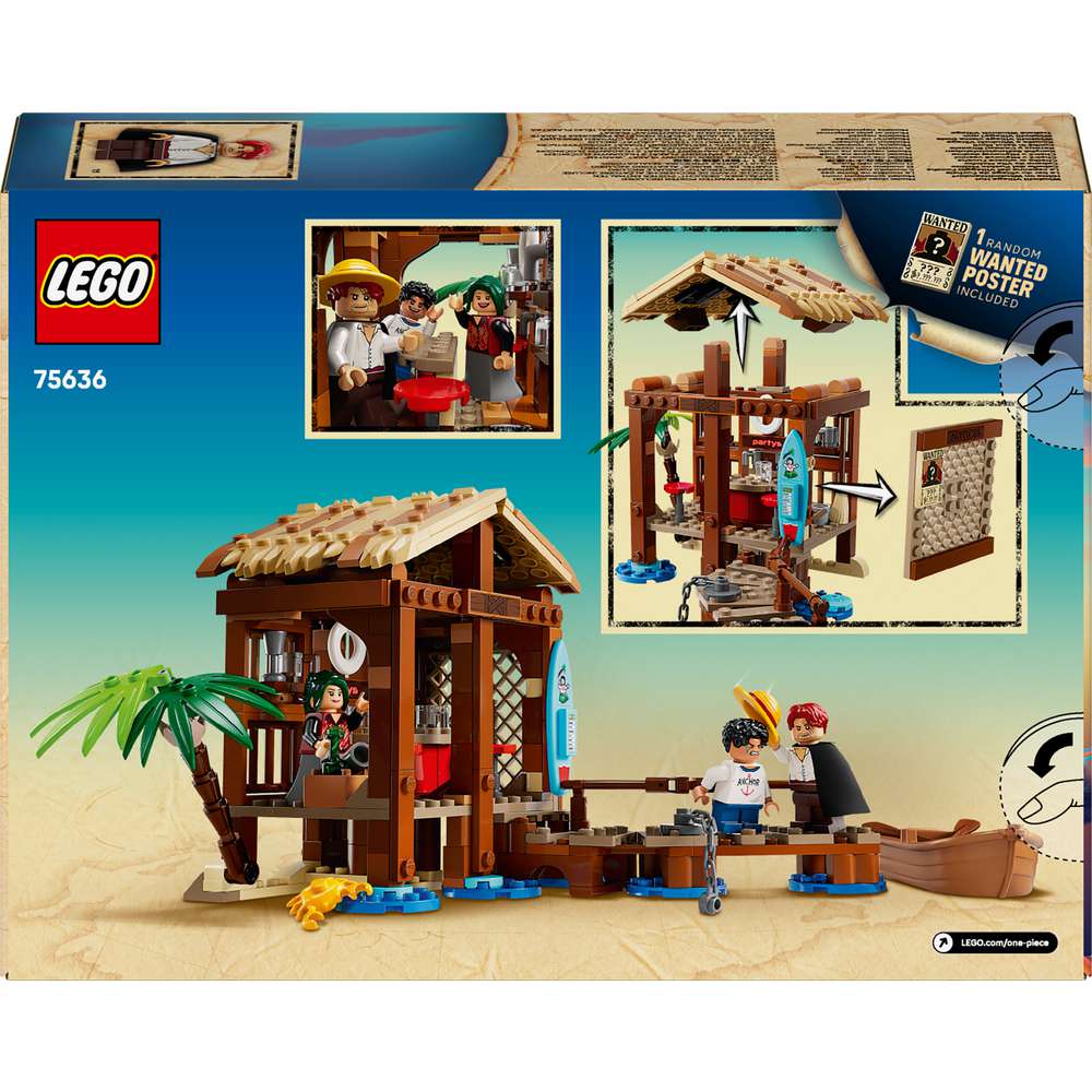 Produktabbildung Lego LEGO ONE PIECE 75636 Hütte im Windmühlendorf, Spielzeug ab 8 Jahren