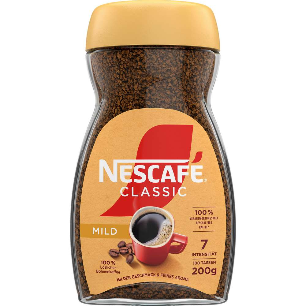 Produktabbildung Nescafe Instant-Kaffee, mild