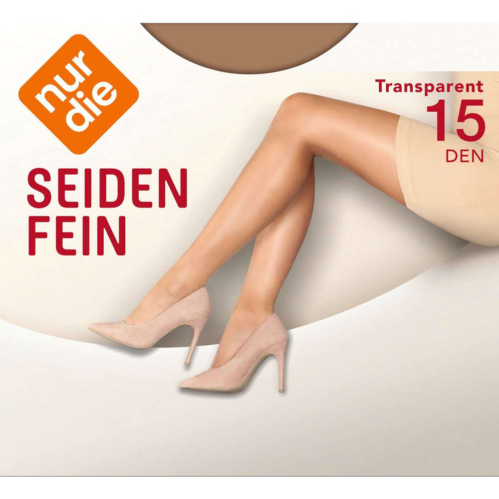 Produktabbildung Nur Die Strumpfhose Seidenfein 15 den, amber, 38-40