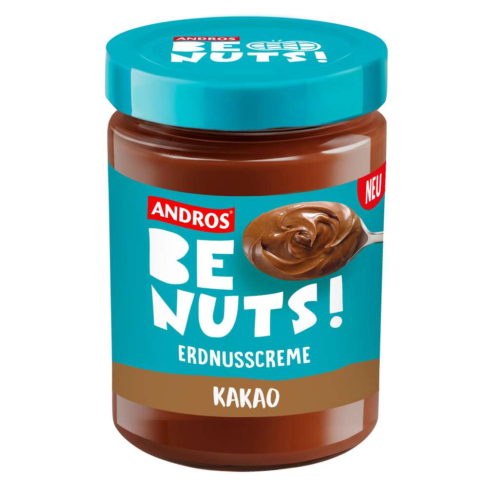 Produktabbildung Andros Be Nuts! Erdnusscreme Kakao