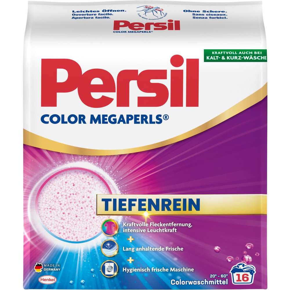 Produktabbildung Persil Color-Waschmittel, Megaperls, Tiefenrein