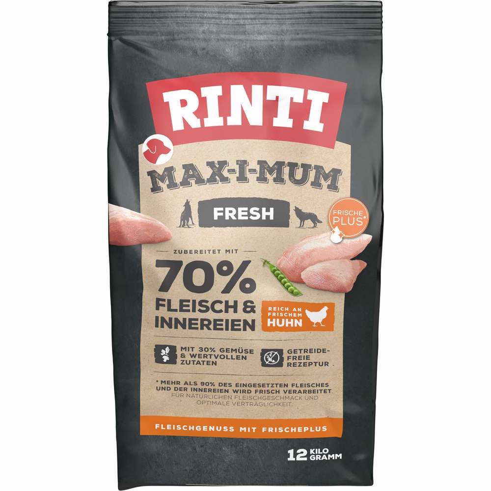 Produktabbildung Rinti Hunde-Trockenfutter Max-i-mum, Huhn