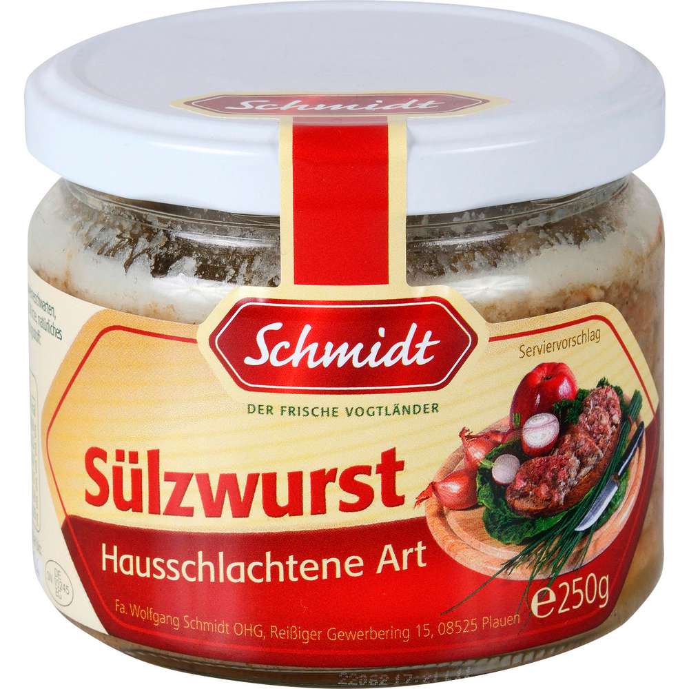 Produktabbildung Schmidt Sülzwurst, Hausschlachtene Art