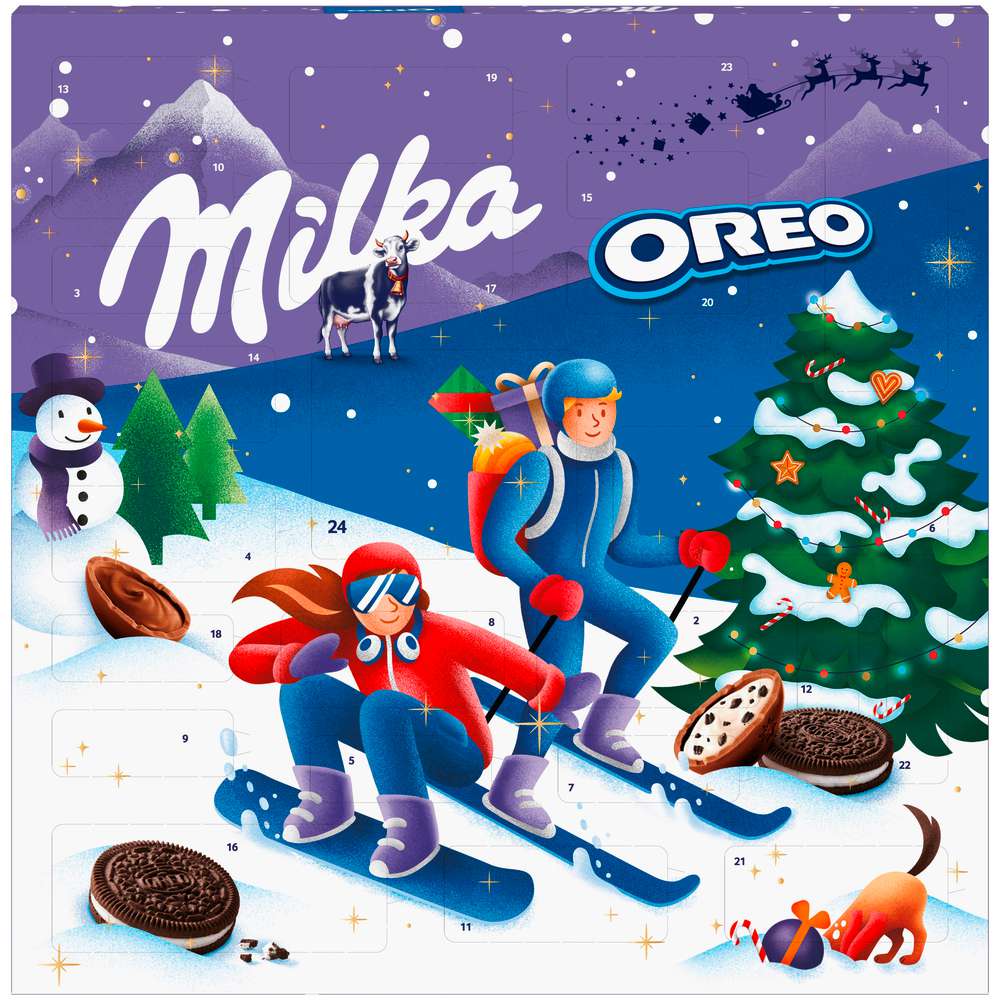 Produktabbildung Milka Adventskalender Oreo