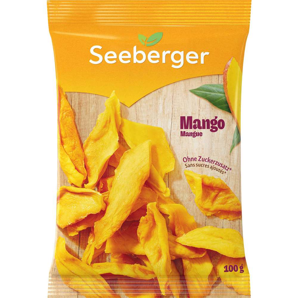 Produktabbildung Seeberger Mango, getrocknet