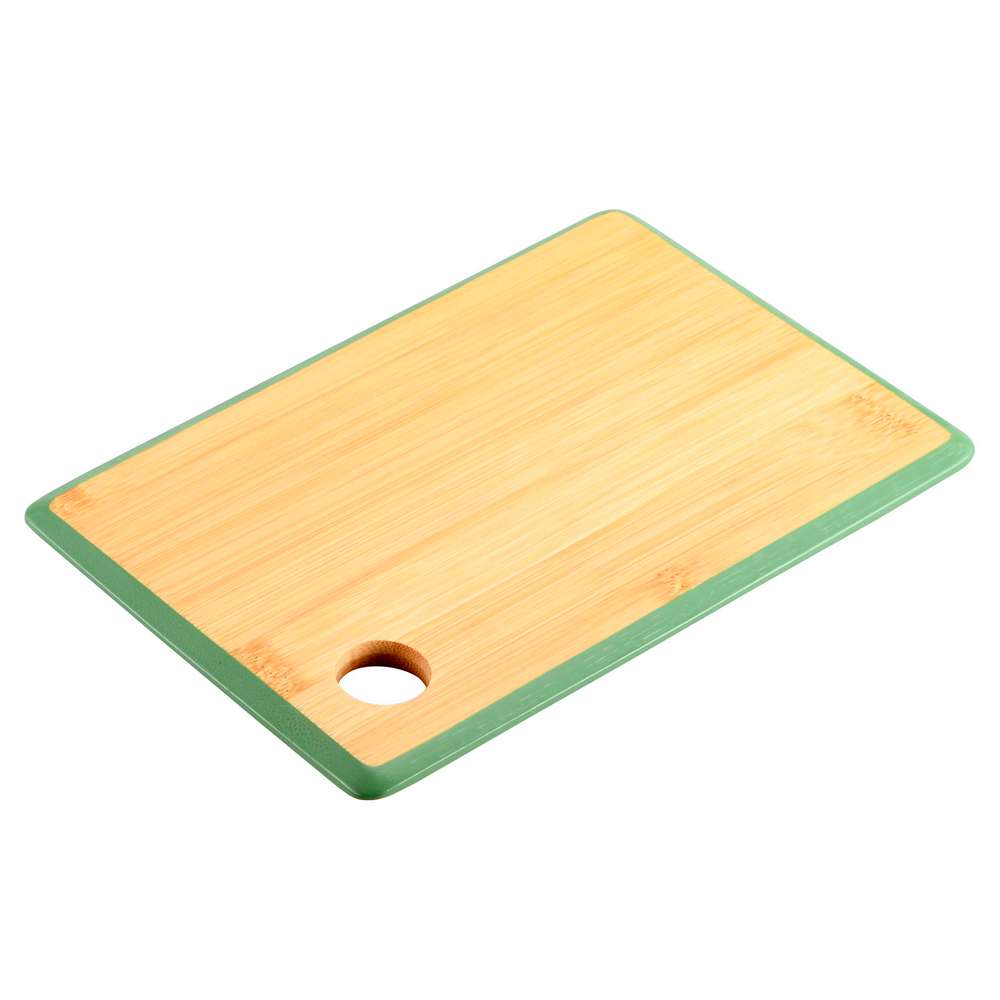 Produktabbildung Kesper Schneidebrett grün, 23x15x1cm, Bambus