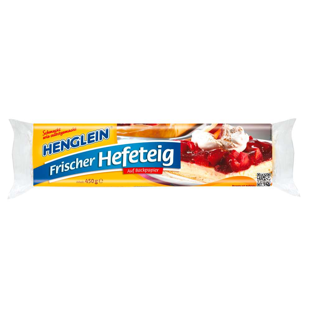 Produktabbildung Henglein Frischer Hefeteig für Blechkuchen