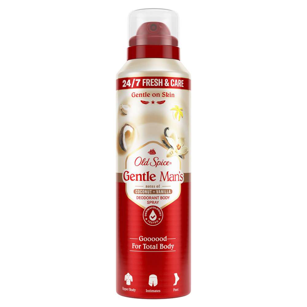 Produktabbildung Old Spice Gentle Mans Deo Spray, Coconut/Vanille