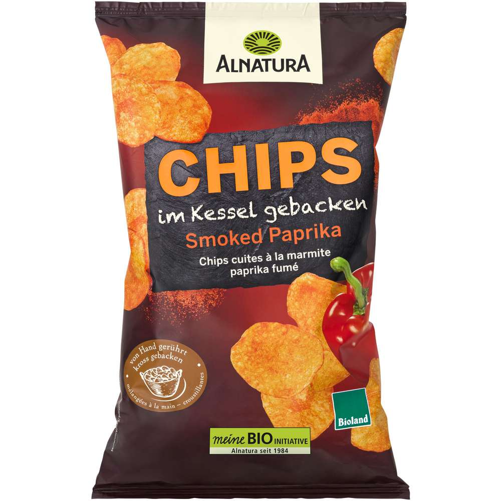 Produktabbildung Alnatura Chips im Kessel gebacken, Smoked-Paprika