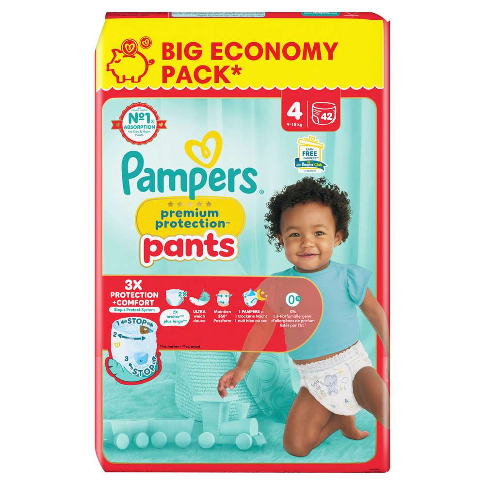Produktabbildung Pampers Baby Pants Premium Protection Gr. 4 Maxi 9-15 kg
