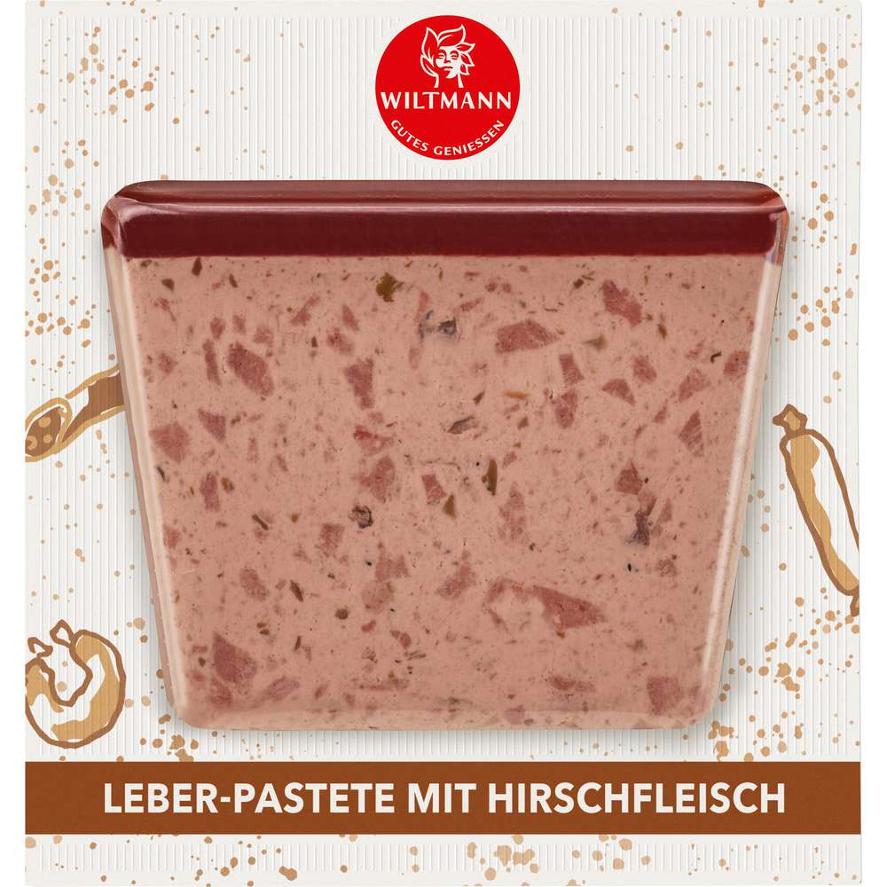 Produktabbildung Wiltmann Leberpastete, Hirschfleisch