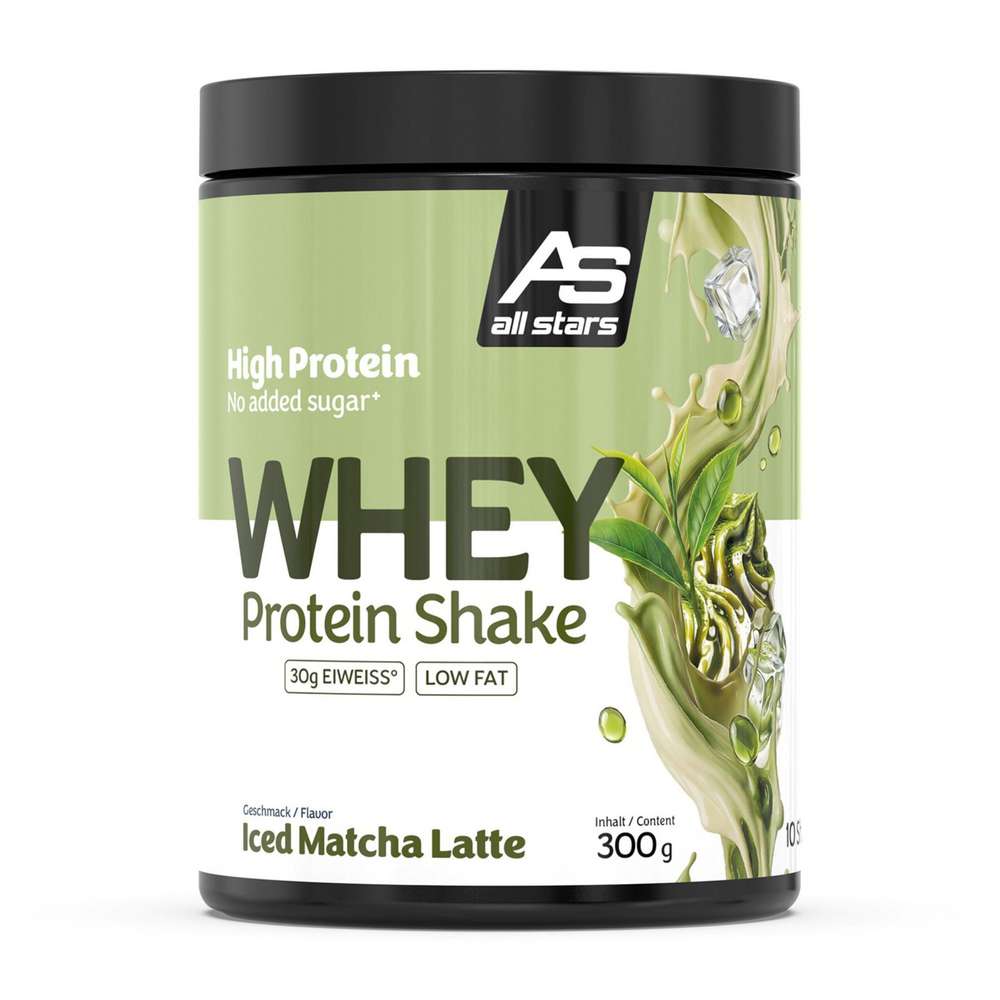 Produktabbildung all stars Whey Protein Iced Matcha Latte 
