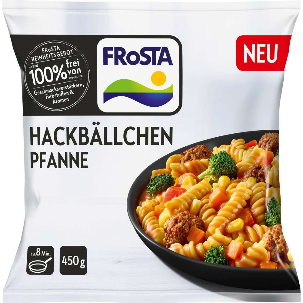 Produktabbildung Frosta Hackbällchenpfanne, tiefgekühlt