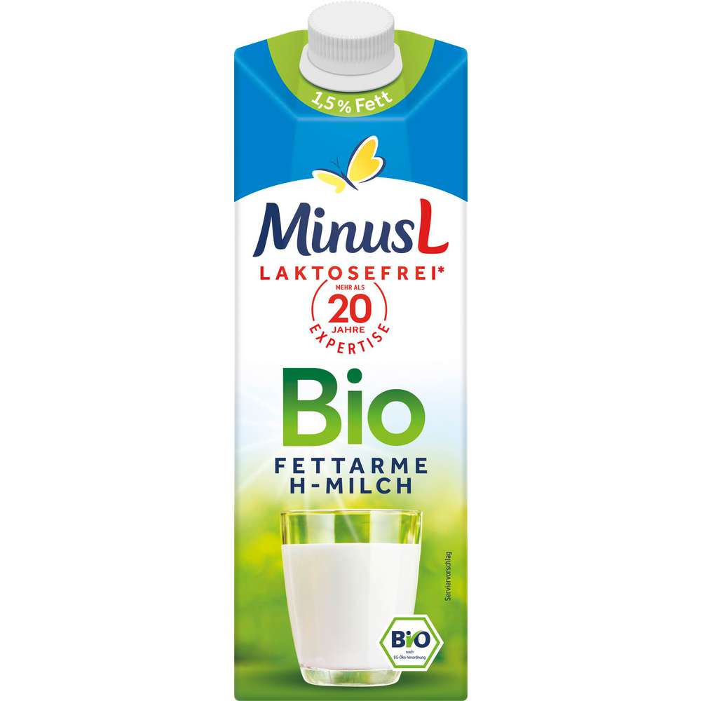 Produktabbildung Minus L Bio H-Milch 1,5% 1L