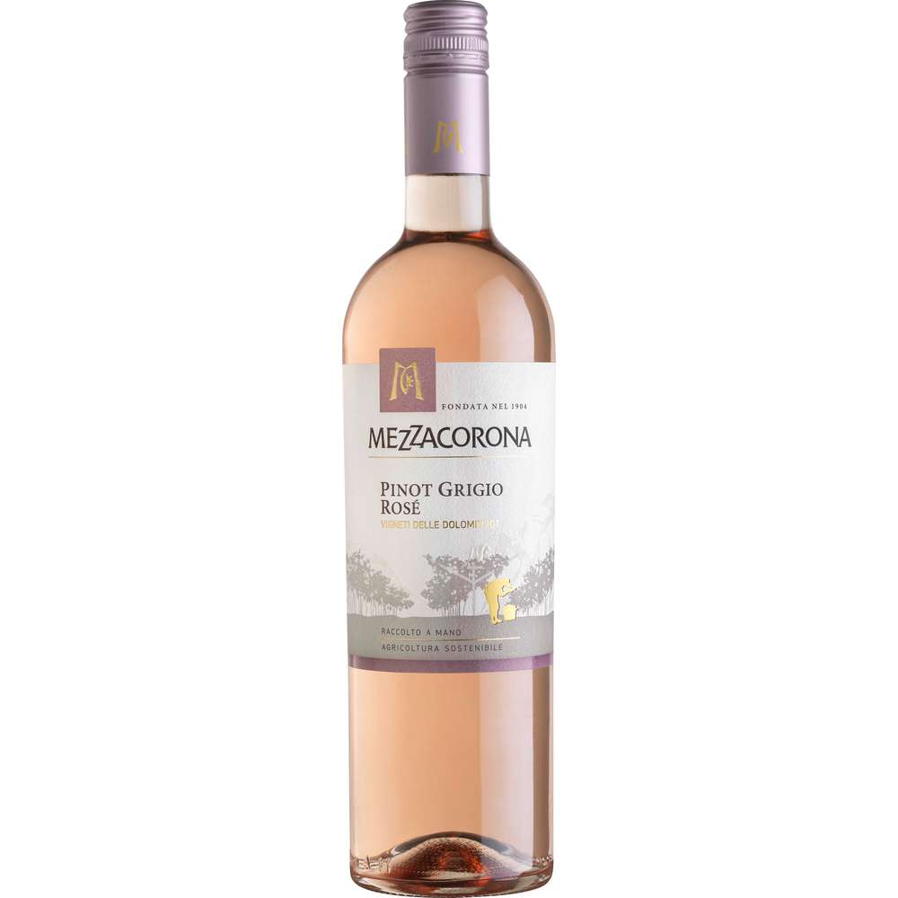 Produktabbildung Mezzacorona Pinot Grigio Rosé, trocken, Roséwein