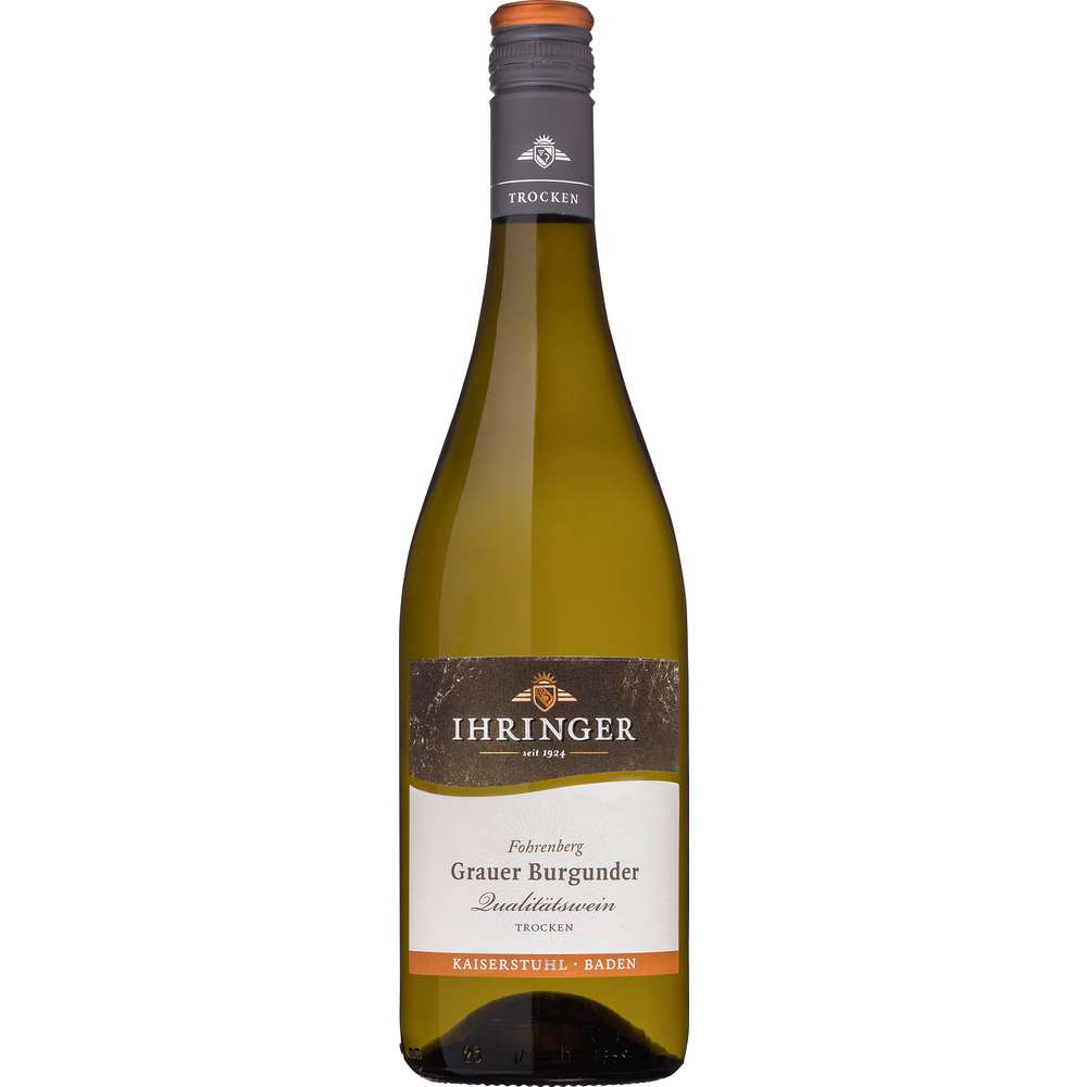 Produktabbildung Ihringer Grauer Burgunder QBA, Weißwein