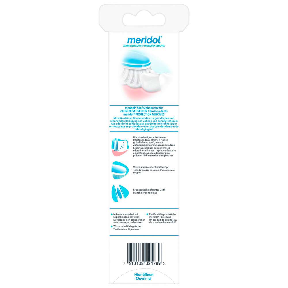 Produktabbildung meridol Zahnbürste Sanft