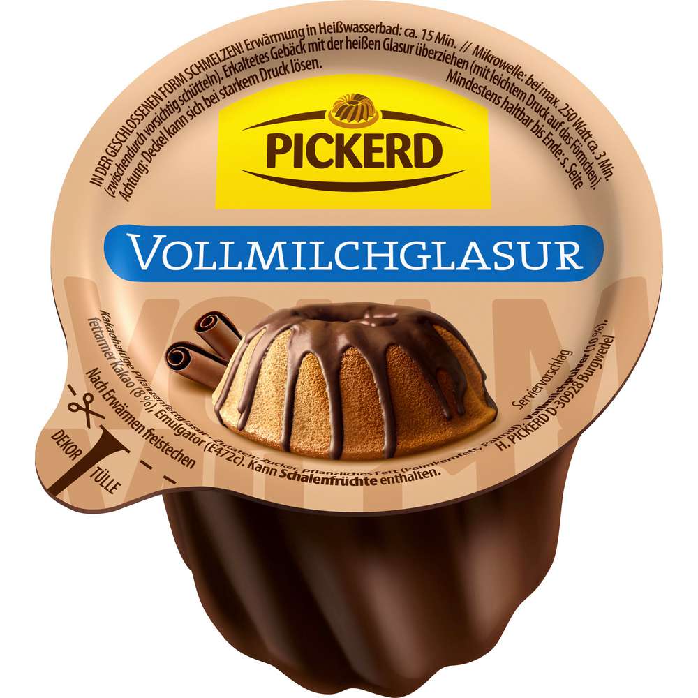 Produktabbildung Pickerd Vollmilch-Glasur