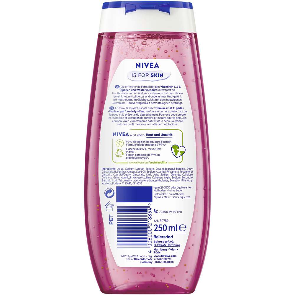 Produktabbildung Nivea Duschgel, Waterlily & Oil