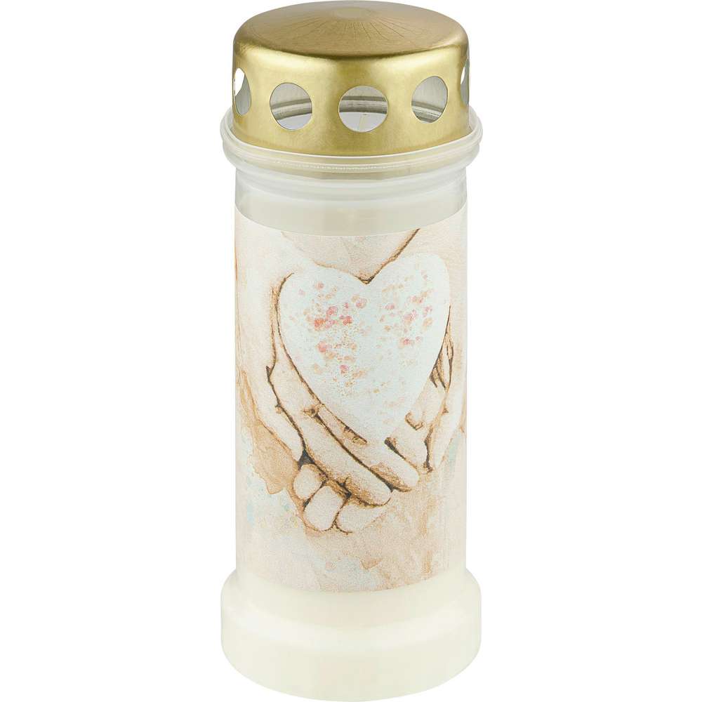 Produktabbildung Bolsius Grabkerze Nr. 6 Hände