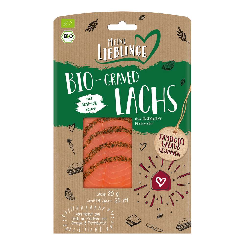 Produktabbildung Meine Lieblings Bio Graved Lachs