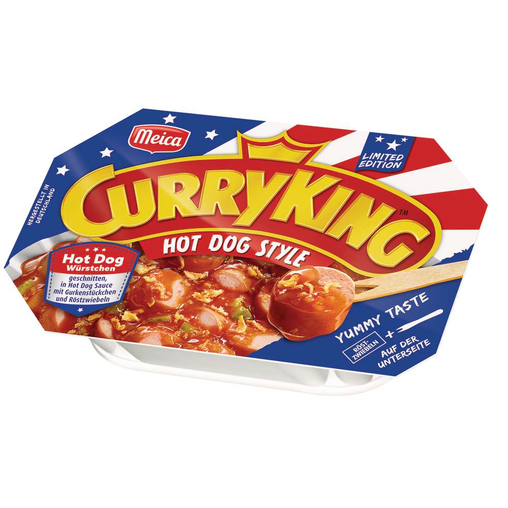 Produktabbildung Meica Curry King Hot Dog Style