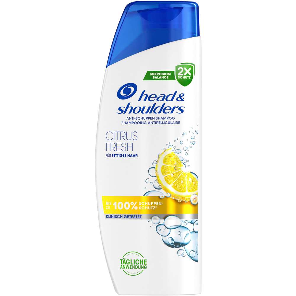 Produktabbildung Head & Shoulders Haarshampoo, Anti-Schuppen Citrus Fresh