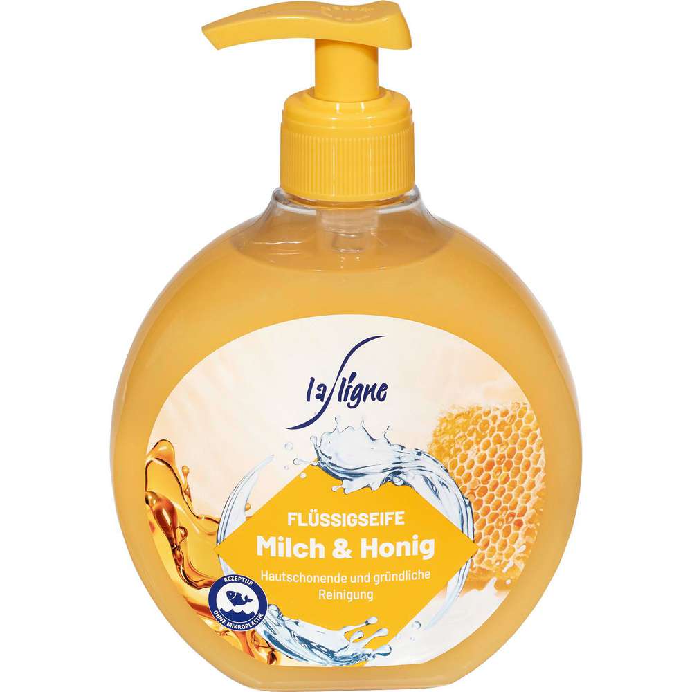 Produktabbildung La Ligne Flüssigseife, Milch & Honig