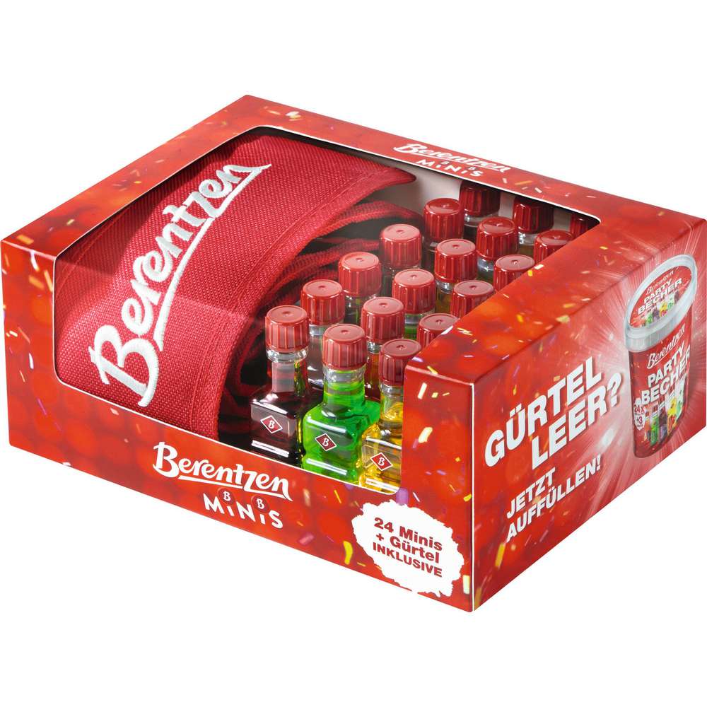 Produktabbildung Berentzen Mini-Liköre mit Gürtel