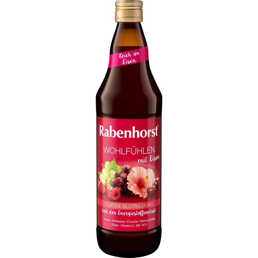 Produktabbildung Rabenhorst Mehrfrucht-Direktsaft mit Eisen