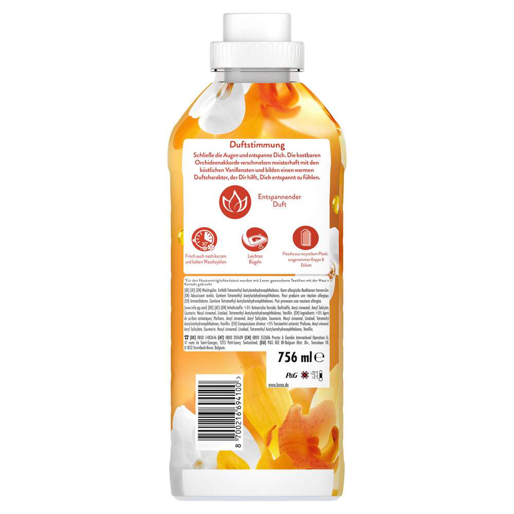 Produktabbildung Lenor Weichspüler, Orchidee & Vanille