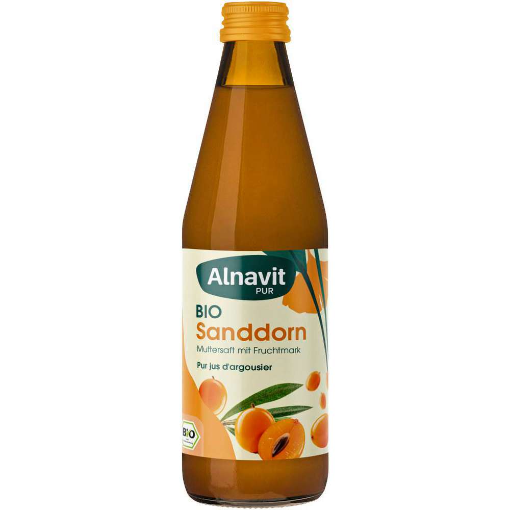 Produktabbildung Alnavit Bio Sanddorn Direktsaft