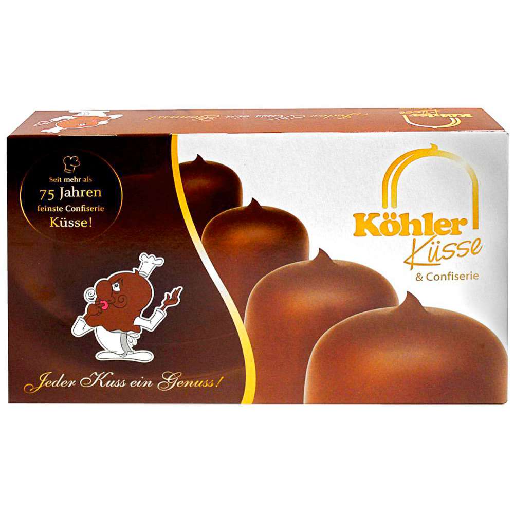 Produktabbildung Köhler Küsse Schaumküsse, zartbitter